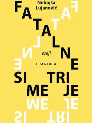 cover image of Fatalne simetrije